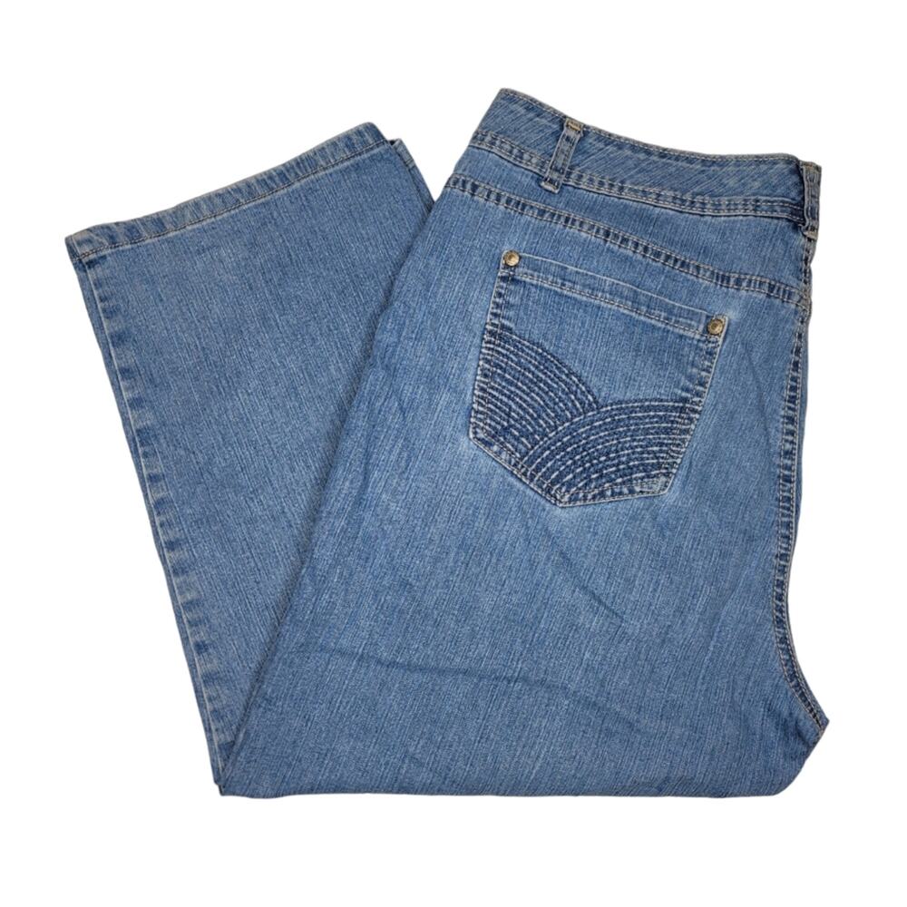 Carter Club Jeans Classic Fit Size 14 Cropped Denim